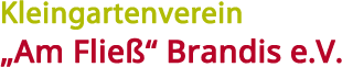 Kleingartenverein "Am Fließ" Brandis logo